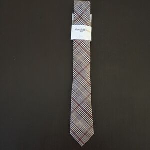 Goodfellow & Co Multicolor Glen Plaid Necktie NEW‎